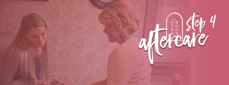 Blog header that says "Aftercare Step 4"