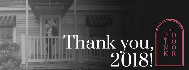 Blog graphic that says "Thank you, 2018"